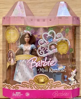 BARBIE Mini Kingdom Princess ERIKA Princess Pauper Cat Tiara Birthday Party NEW • $54.95