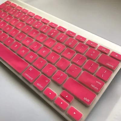 Silicone Skin Keyboard Cover Macbook Air 11 13 / Pro 13 14 15 16 US Seller • $2