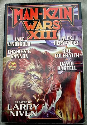 Larry Niven 2012 Tp 1st Prt MAN-KZIN WARS XIII Hernandez~Gannon~Colebatch/Fox • $29.95