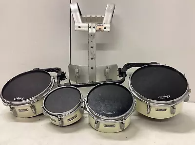 Yamaha Marching Band Tenor Drums Toms 8 10 12 13 With Harness • $249.99