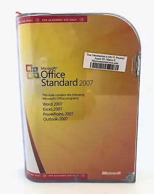 Microsoft Office Project Standard 2007 Academic Full Version  • $16.99