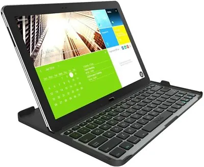 ZAGG Cover Fit Case With Bluetooth Keyboard For Samsung Galaxy Note Pro Black • £13.30