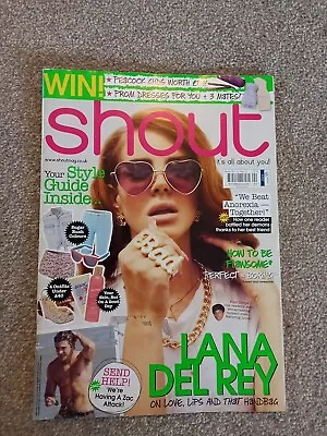 Lana Del Rey Magazine 2012 Shout Magazine • £46.50