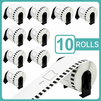 Continuous Shipping Label Roll For Brother DK-22205 QL-570 QL-700 800 QL-1100 • $14.22