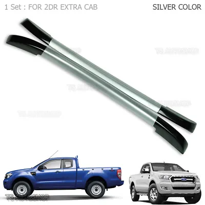 2dr Silver Abs Roof Rack Bar Fit Mazda Bt-50 Fits Ford Ranger Wildtrak 2012 17 • $248.18