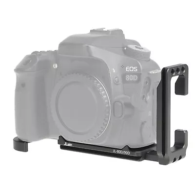 L Bracket Camera Mount Quick Release Plate For Canon 70D 80D 90D • $35.99