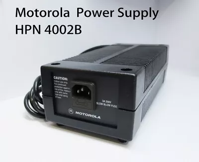 HPN4002B Motorola 12VDC/10A Power Supply CDM1250 GM300 CM200 CM300 XTL5000 NIB • $55.19