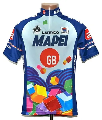 Cycling Velo Shirt Jersey Mapei Team Multi Size M Adult • $43.19