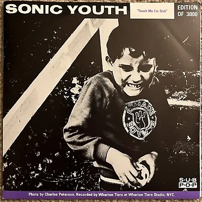 Sonic Youth / Mudhoney - Touch Me I’m Sick / Halloween - 1988 US Sub Pop - 7” • $39.99