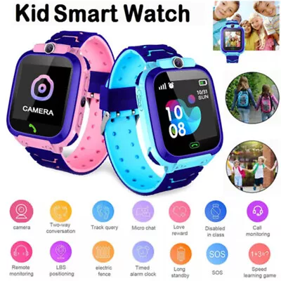 $14.16 • Buy Kids Smart Watch Camera GSM SOS Call Phone Game Watches For Children Gift
