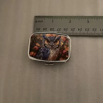 Trinket Or Pill Box Owl • $15