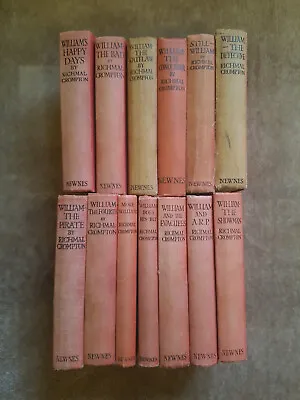 £20 • Buy Collection Of 13 Just William Vintage Hardback Books By Richmal Crompton