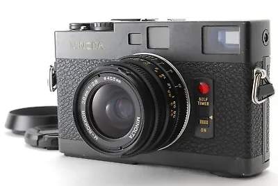 [ MINT++ W/ Hood ] Minolta CLE 35mm Film Camera M ROKKOR 28mm F/2.8 Lens JAPAN • $1239.99