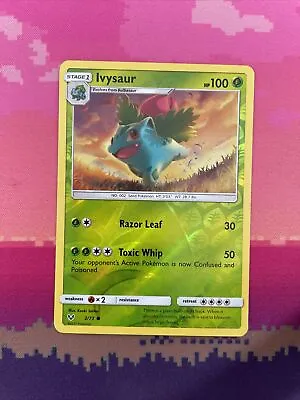 £4.90 • Buy Pokemon Card Ivysaur Shining Legends Reverse Holo 2/73 Near Mint 