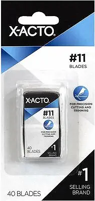 X-ACTO No.11 40-Pack Of Knife Blades #11 X711 Fits Type A Handles XACTO • $12.95