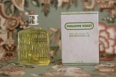 VINTAGE Philippe Venet Mademoiselle 2 Oz Eau De Toilette NIB • $45