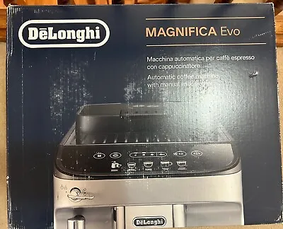 De'Longhi Magnifica Evo Coffee Machine Silver Silver Brand New • $500