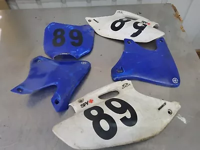 2002 02 Yamaha YZ426F YZ 426 F Side Plates Number Plates Plastics • $50