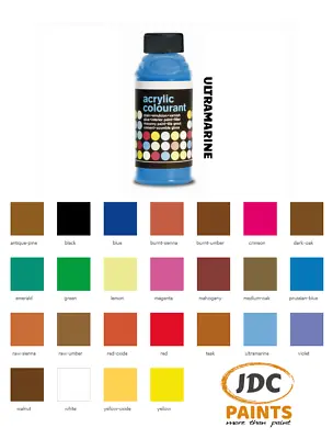 Polyvine Acrylic Colourant Paint Tint Ultramarine 50g • £6.99