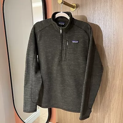 Patagonia Better Sweater 1/4 Zip Fleece - Men’s L Large Green • $6.50