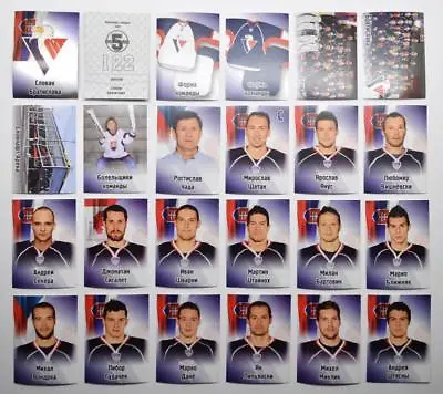 2012-13 KHL Slovan Bratislava (#117-139) Pick A Player Sticker • $0.99