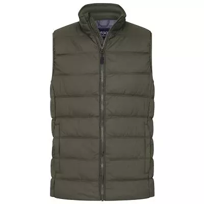 Lazy Jacks Mens GL3 Gilet Waistcoat Bodywarmer Marine Khaki Green Small To 3XL • £59.99
