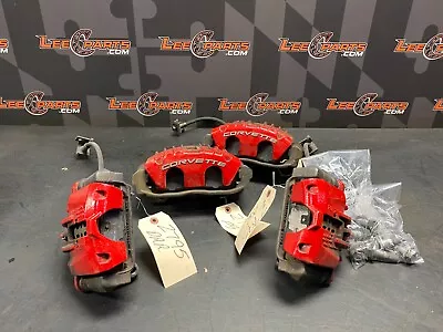 2004 Corvette C5z06 Oem Brake Caliper Set Front Rear Red Z06 Set Of 4 65k Miles • $399.98