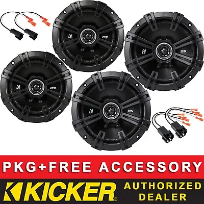 Kicker 43dsc6504 6.5+6.75  43dsc6704 Oem Speaker Kit Chevy Silverado 2007-14 • $159.98