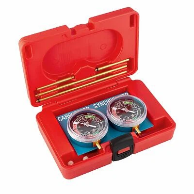 $44.50 • Buy ALPHA MOTO Two Vacuum Carburetor Synchronizer Carb Sync Gauge Cylinder Bike Tool