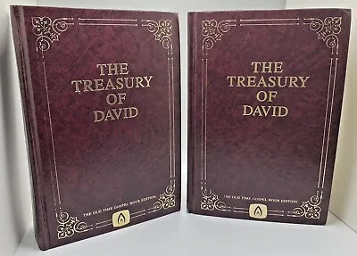 The Treasury Of David By Spurgeon 2 Volumes SIGNED By Jerry Falwell 386 • $49.99