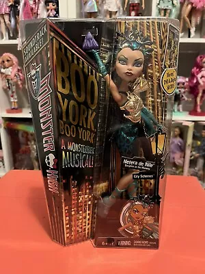Monster High Doll Boo York Nefera De Nile City Schemes New In Box • $119.99