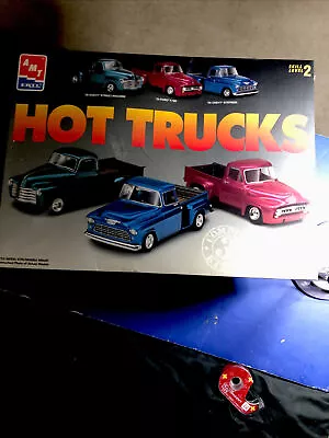 $114.23 • Buy Amtertl Hot Trucks ‘50,’55 Chevy And’53 Ford Pickup Three Kits 1/25#8114 F/s Ls1