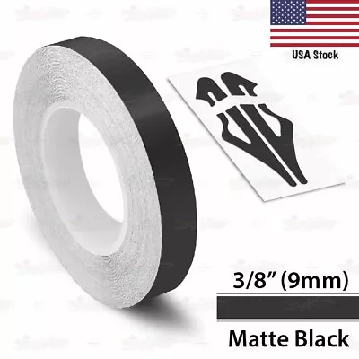 3/8  Roll Vinyl Pinstriping Pin Stripe Solid Line Car Tape Decal Stickers 9mm • $9.95