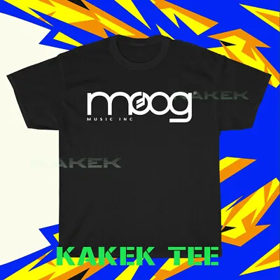 New Shirt Moog Music Inc Classic Synthesizer Audio Logo T-Shirt Size S To 5XL • $24.99