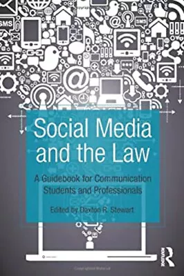 Social Media And The Law : A Guidebook For Communication Students • $8.06