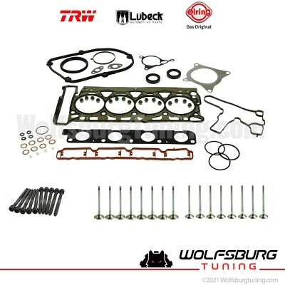 $202.65 • Buy  Audi VW Cylinder Head Gasket Set Bolts Intake Exhaust Valves TSI TFSI 2.0T 2.0