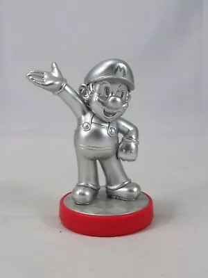 Nintendo Amiibo - Mario (Silver) - Super Mario - NO BOX • $40
