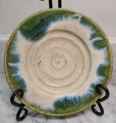 Vintage McCarty Pottery Drifting Surf Shallow Bowl Unique Piece • $850