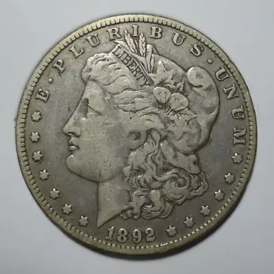 RARER Very Fine+ 1892 O New Orleans Morgan Silver $1 Dollar NR/Combine SHIPPING • $21.50