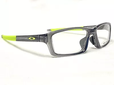 NEW Oakley Crosslink Pitch OX8041-0256 Men's Grey Smoke Eyeglass Frames 56/17 • $119.99