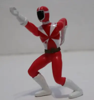 Red Power Rangers Lightspeed Rescue Figures McDonalds 2000 • $3.39