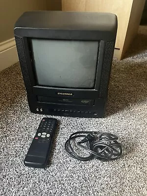 Sylvania 9  CRT VCR TV Retro Gaming Model SSC091 - NOT Working • $24.95