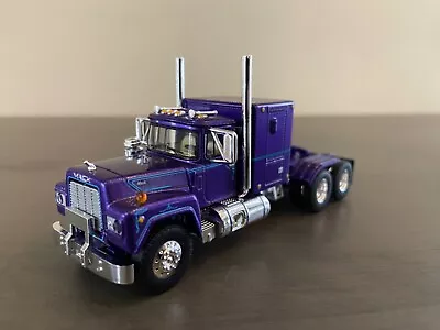 1/64 DCP/ First Gear Purple Mack R600 Model Sleeper • $59