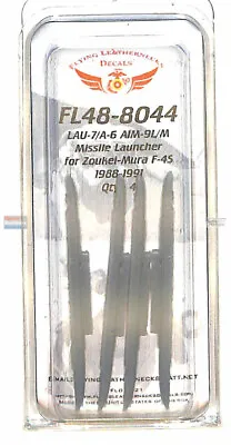 ORDFL488044 1:48 Flying Leathernecks LAU-7/A-6 AIM-9L/M Missile Launcher Set • $15.99