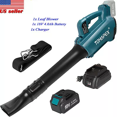 13m³/min 18V LXT Cordless Leaf Blower For Makita XBU03Z 1x4.0Ah Battery/Charger • $32.99