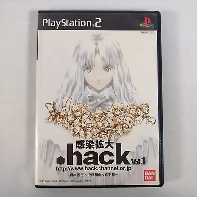 Japanese Dot .Hack Vol. 1 Infection PS2 PlayStation 2 Japan Import CIB US Seller • $15.99