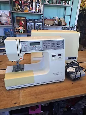 New Home MEMORY CRAFT 7000 Computerized Sewing Machine - WORKS! • $225