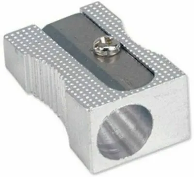 Metal Pencil Sharpener 1 Hole Sharpener For Up To 8mm Size Pencils • £1.80