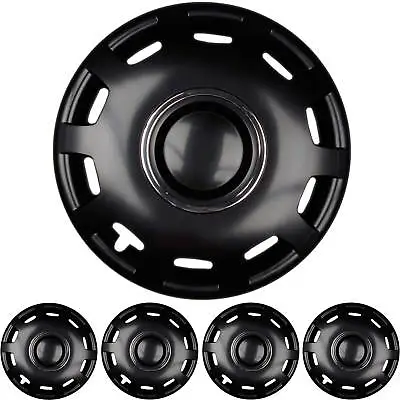 4x Premium Design Hubcaps   Alabaster   16 Inch IN Black • $143.14