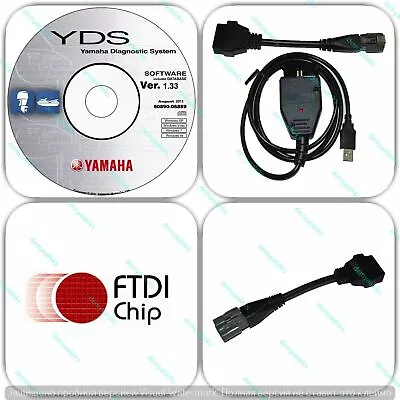 Diagnostic Cable Adapter For Yamaha YDS Marine Outboard WaveRunner Jet Boat • $54.99